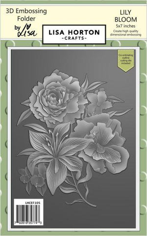 Lily Bloom - 3D Embossing Folder & Die