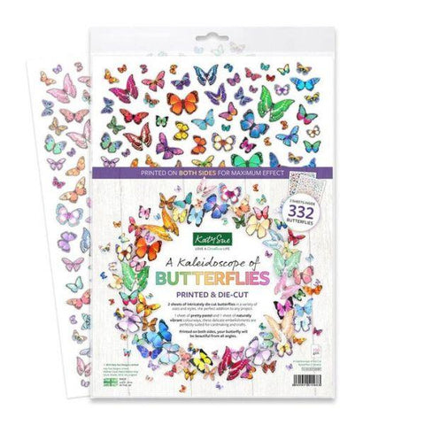 A Kaleidoscope of Butterflies - Die Cut Decoupage