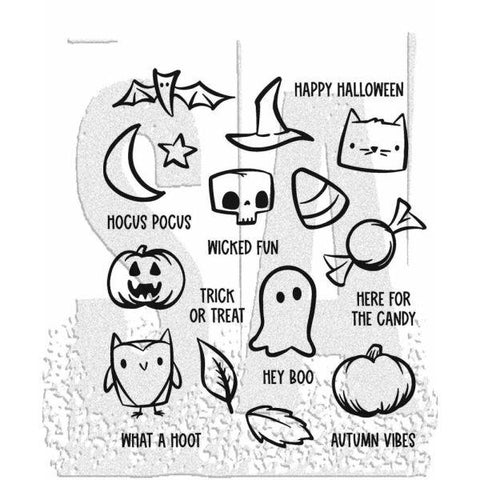 Tiny Frights - Cling Stamps