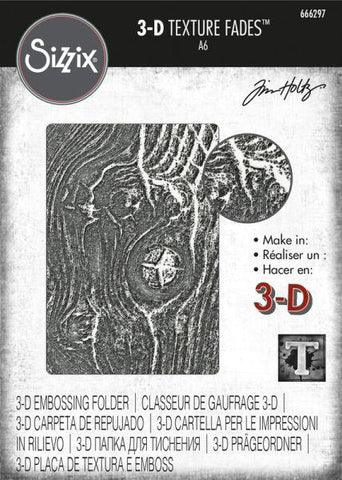 Woodgrain - 3D Texture Fades Embossing Folder