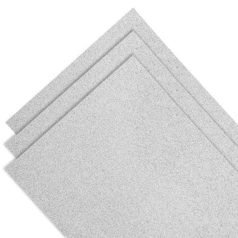 Silver Glitter Cardstock