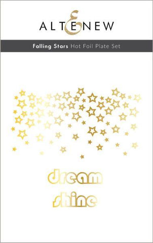 Falling Stars - Hot Foil Plate