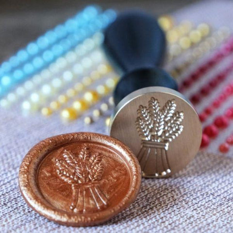 Wax Seal Stamp - Wheat