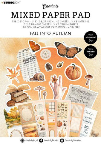 Mixed Paper Pad - Fall Into Autumn Essentials