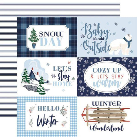 Wintertime - 6x4 Journaling Cards