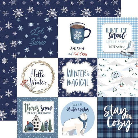 Wintertime - 4x4 Journaling Cards