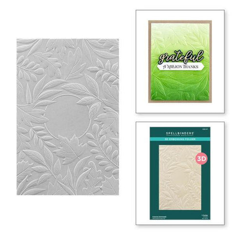 Serenade of Autumn Collection - Autumn Serenade 3D Embossing Folder