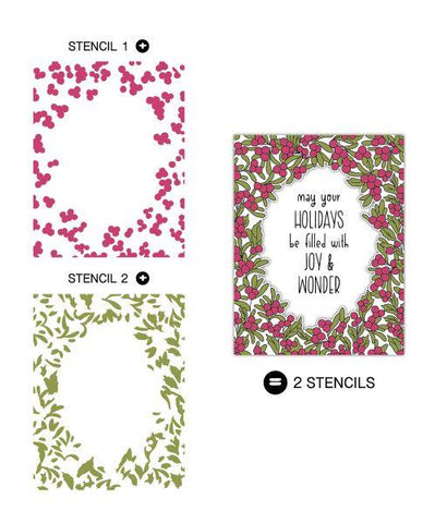 Berry Beautiful  - Layering Stencils