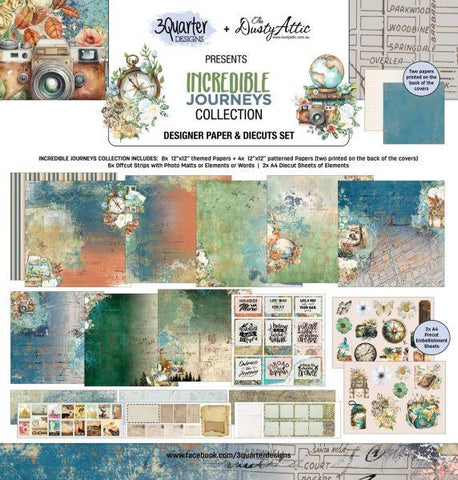 Incredible Journeys - 12x12 Collection Pack