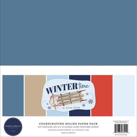 Wintertime - 12x12 Collection Pack - Solids