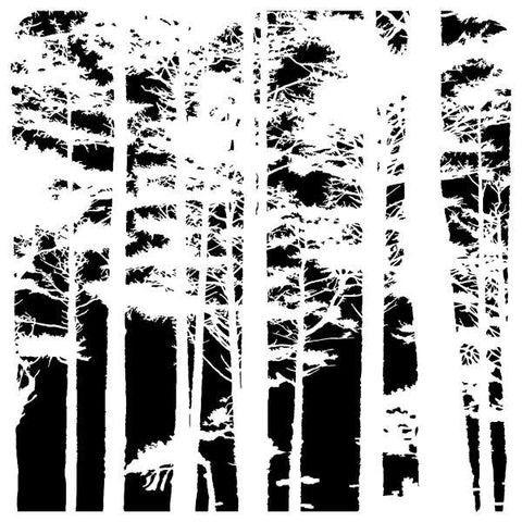 Tree Canopy - 6x6 Stencil