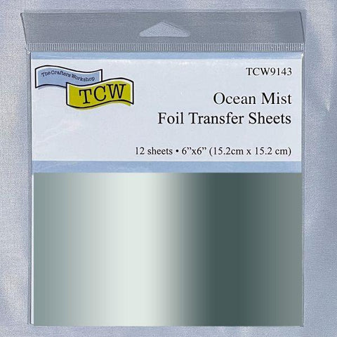 Foil Transfer Sheets - Ocean Mist