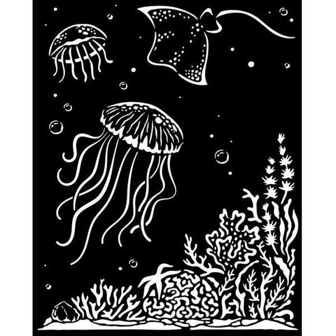 Songs of the Sea - Stencil - Jellyfish
