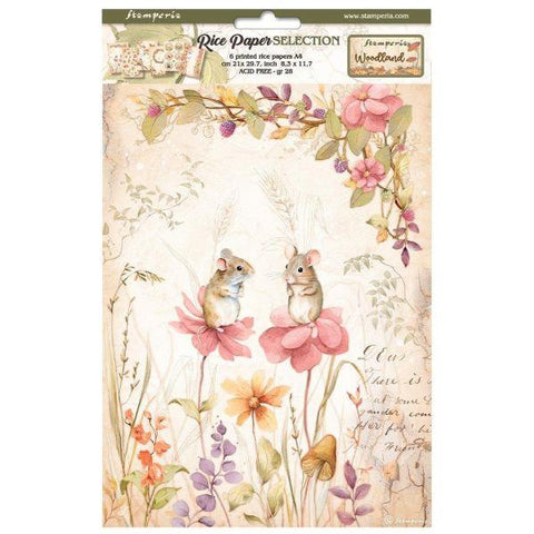 Woodland - Rice Paper Pack
