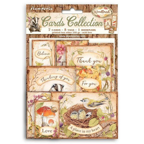 Woodland - Journaling Cards