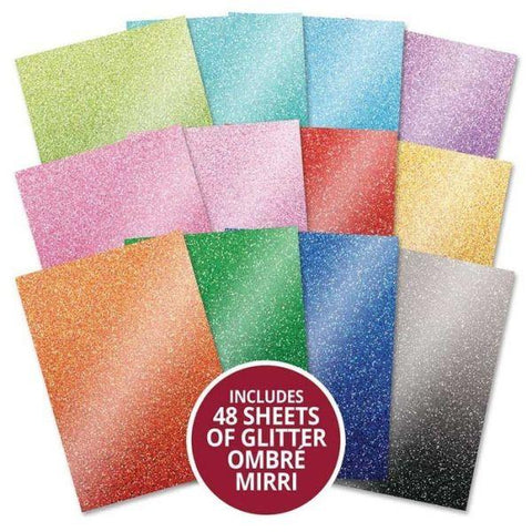 Mirri Card Specials - Glitter Ombre