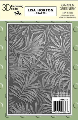 Garden Greenery - 3D Embossing Folder