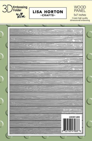 Wood Panel - 3D Embossing Folder