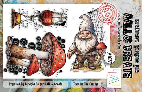 Toad in The Gnome - Clear Stamps