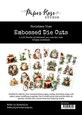 Chrsitmas Time - Embossed Die Cuts