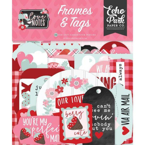 Love Notes - Ephemera - Frames & Tags