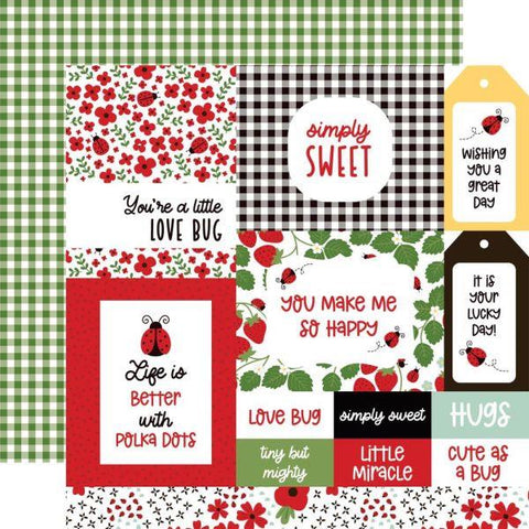 Little Ladybug - Multi Journaling Cards