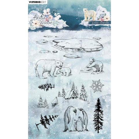 Arctic Winter - Clear Stamps - Arctic Elements