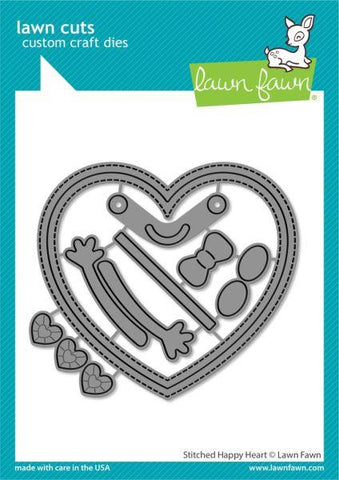 Stitched Happy Heart Dies