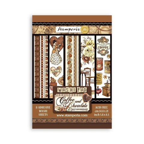 Coffee and Chocolate - Washi Pad