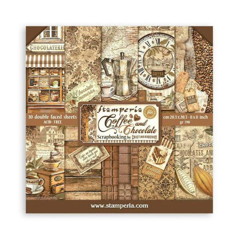 Coffee and Chocolate - 8x8 Collection Pack