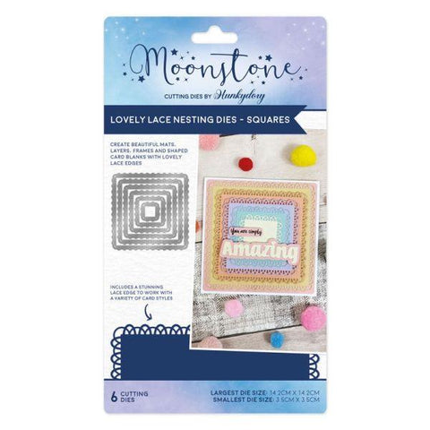 Lovely Lace Nesting Dies - Squares