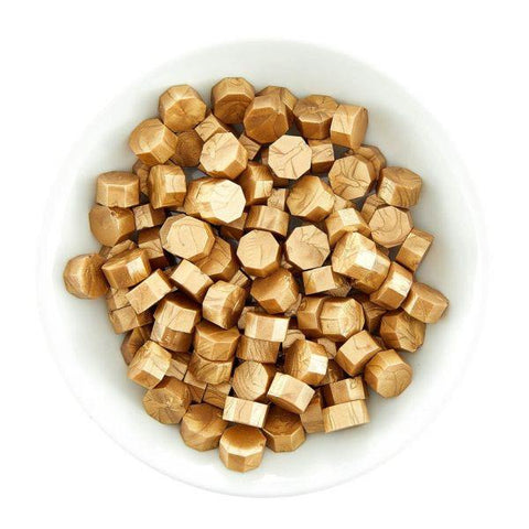 Sealed Collection - Golden Wax Beads