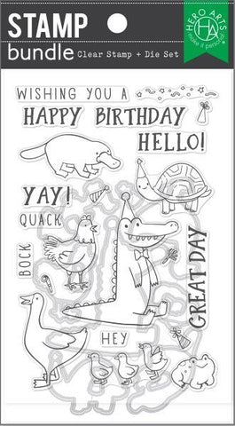 Birthday Animals - Stamp & Die Bundle