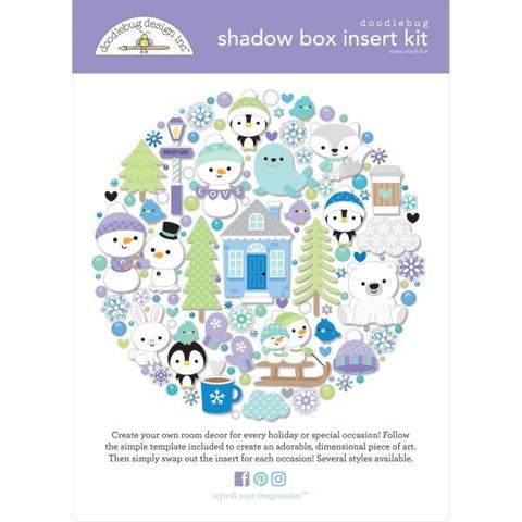 Snow Much Fun - Shadow Box Kit
