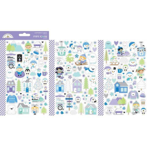 Snow Much Fun - Stickers - Mini Icons