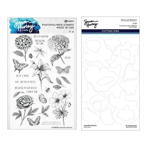 Beautiful Blooms Stamp & Die Bundle