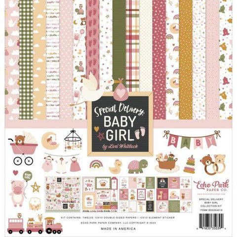 Special Delivery Baby Girl - 12x12 Collection Pack