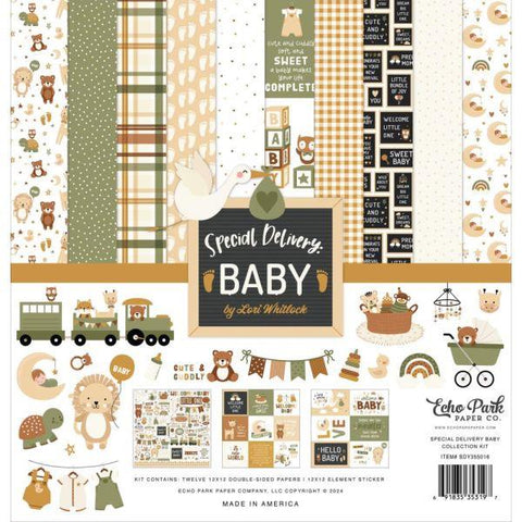 Special Delivery Baby - 12x12 Collection Pack