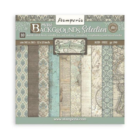 Voyages Fantastiques - 12x12 Collection Pack - Backgrounds