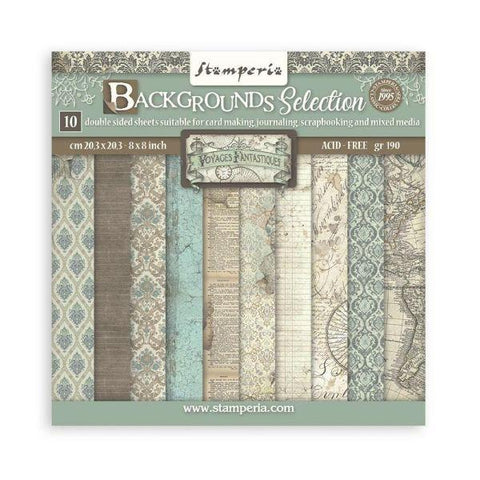 Voyages Fantastiques - 8x8 Collection Pack - Backgrounds