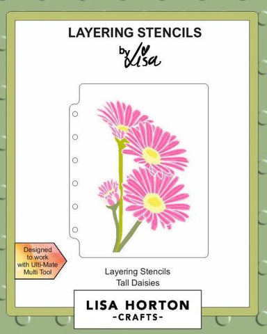 Tall Daisies - Layering Stencils