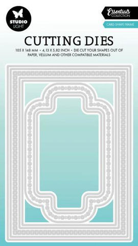 Card Shape Frame Essentials - Dies