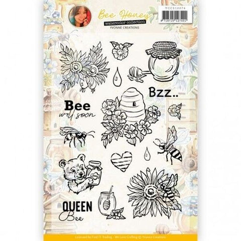 Bee Honey - Clear Stamps