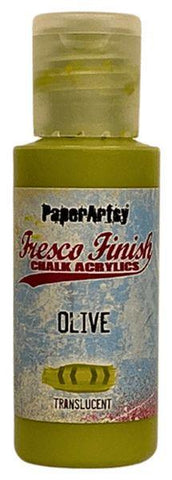 Fresco Finish Acrylic Paint - Olive
