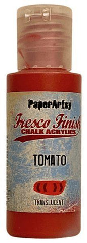 Fresco Finish Acrylic Paint - Tomato