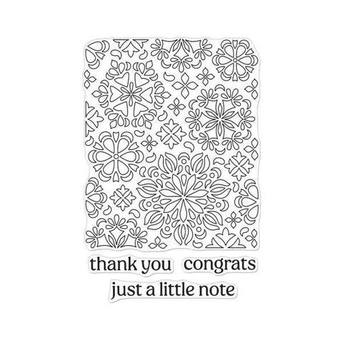 Mandala Flower Pattern - Clear Stamps