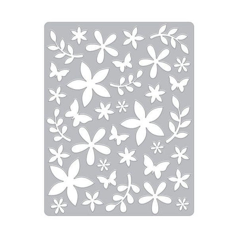 Flower Pattern Background Die