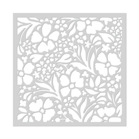 Floral Garden Stencil