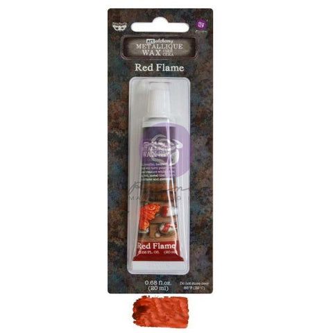 Art Alchemy Metallique Wax - Red Flame