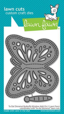 Ta-Da! Diorama! - Butterfly Window Add On - Dies